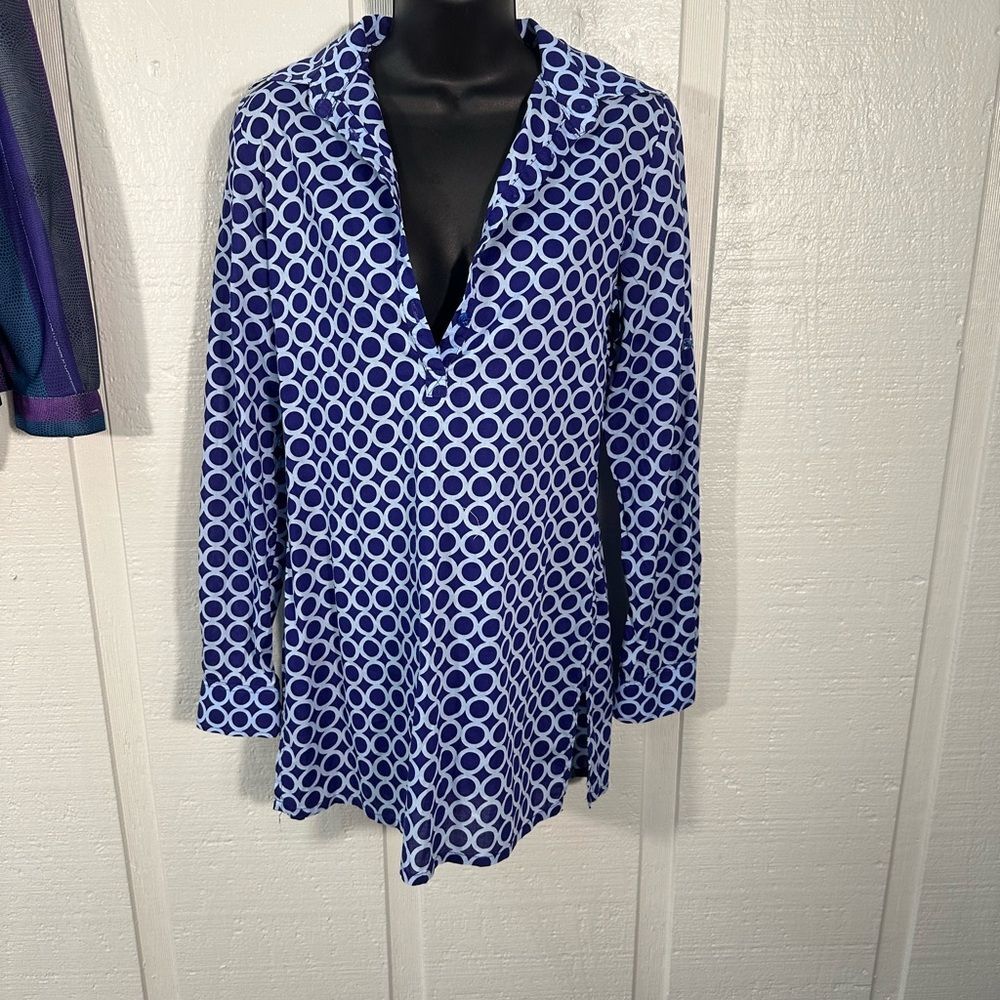 Three Islands Women’s Swim Cover Size XS EUC - Picture 2 of 7